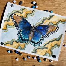 Load image into Gallery viewer, ORIGINAL Red Spotted Purple Butterfly Painting
