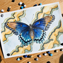 Load image into Gallery viewer, ORIGINAL Red Spotted Purple Butterfly Painting
