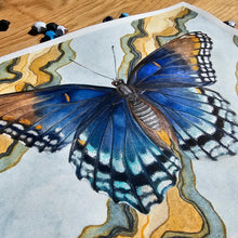 Load image into Gallery viewer, ORIGINAL Red Spotted Purple Butterfly Painting
